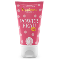 Handcreme "Powerfrau" – Kleine Aufmerksamkeit für Kollegin oder Freundin