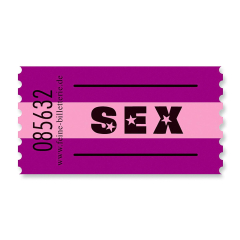Einzelwertmarke „Sex“ - Lustige Adventskalenderfüllung für Erwachsene