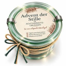 Adventskalender im Weckglas „Achtsamkeit