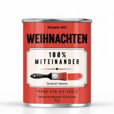 Gebrannte Mandeln & Erdnüsse Rezeptur 601 – Weihnachten – 100% Miteinander
