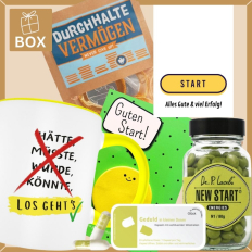 Onboarding Box – Willkommensgeschenk „Start-Button“ (Set 1)