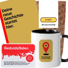 Geschenktüte Onboarding – Willkommensgeschenk „Start-Button“ (Set 6)