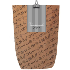 Geschenktüte Danke – Dankeschön Geschenk „Tausend Dank“ - zum Befüllen