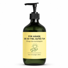 Hand- und Duschgel 490ml „Für Hände die so viel Gutes tun“