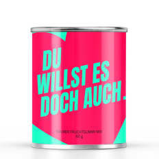 Saurer Fruchtgummi-Mix „Du willst es doch auch.“