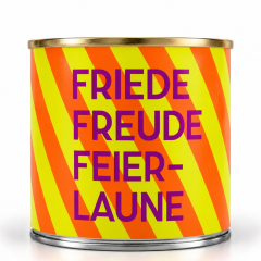 Cancake – Kuchen in der Dose „Friede Freude Feierlaune“
