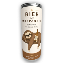 Dosenbier Bier zum Entspannen - in der Ruhe liegt die Kraft!