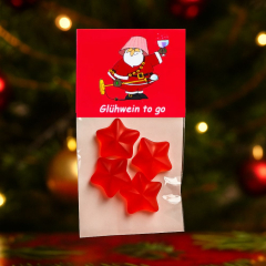 Kleine Naschtüte Fruchtgummi „Glühwein to go“