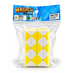 Mini magische Puzzle-Schlange – 3D-Knobelspaß (Farbe nach Zufallsprinzip)