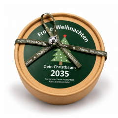 Pflanzset „Dein Christbaum 2035“ - Lustiges Wichtelgeschenk