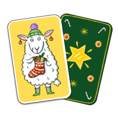 Witziges Reaktionsspiel „Frohe Waunachten“