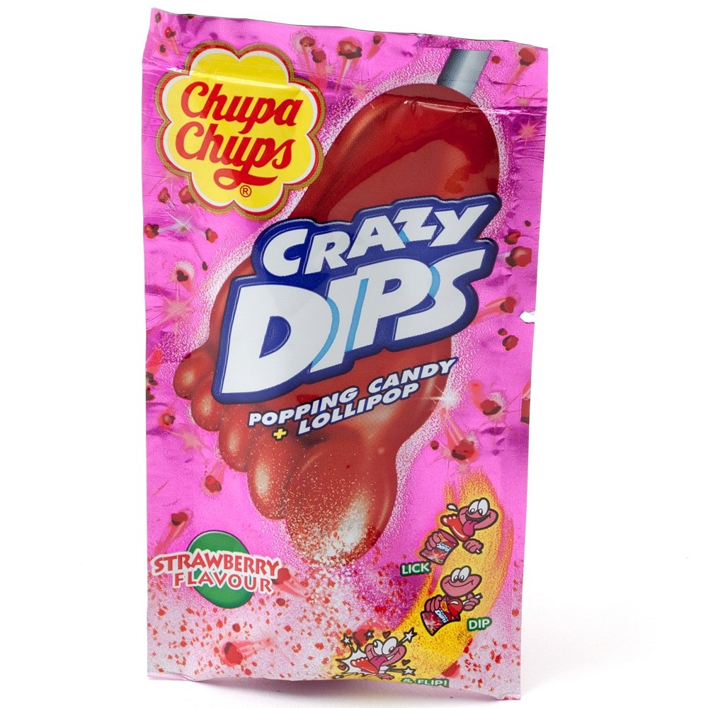 Chupa Chups Crazy Dip Erdbeere als Adventskalenderfüllung unter 1 Euro