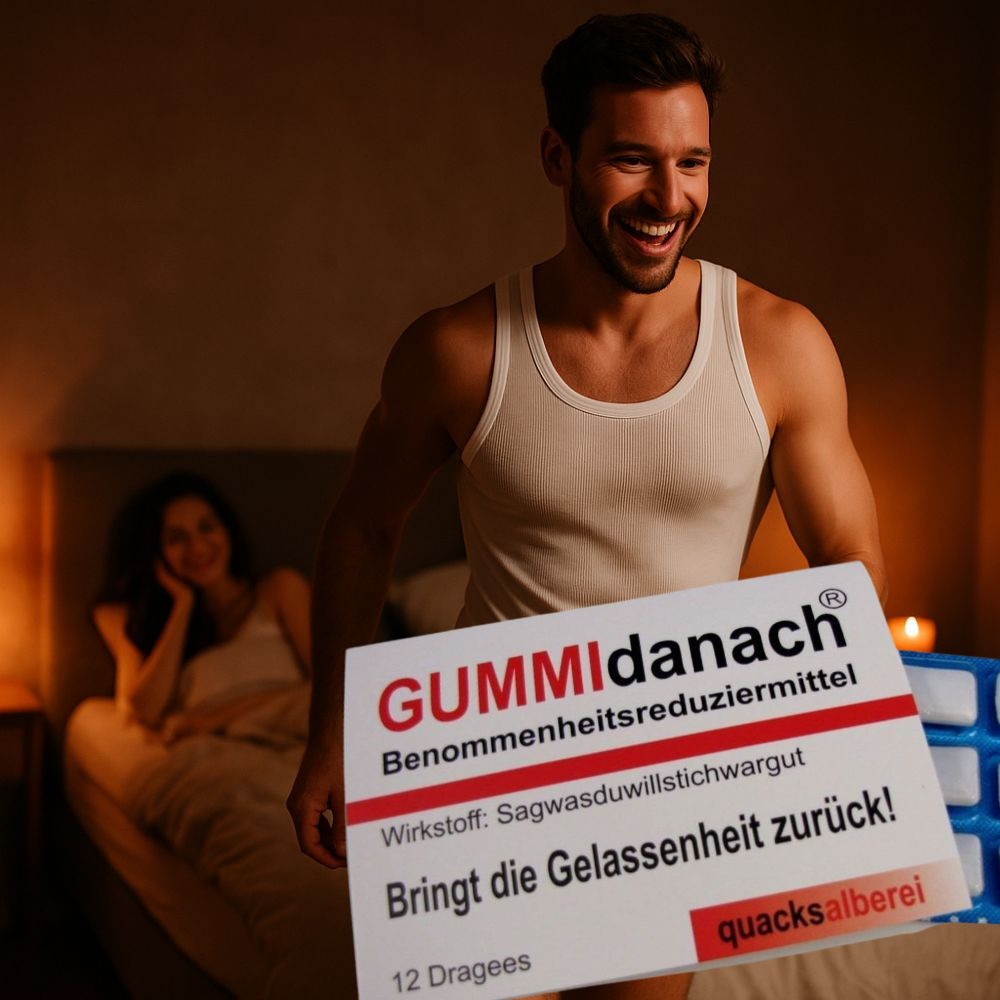 Kaugummi Gummi für danach als Adventskalenderfüllung für Männer