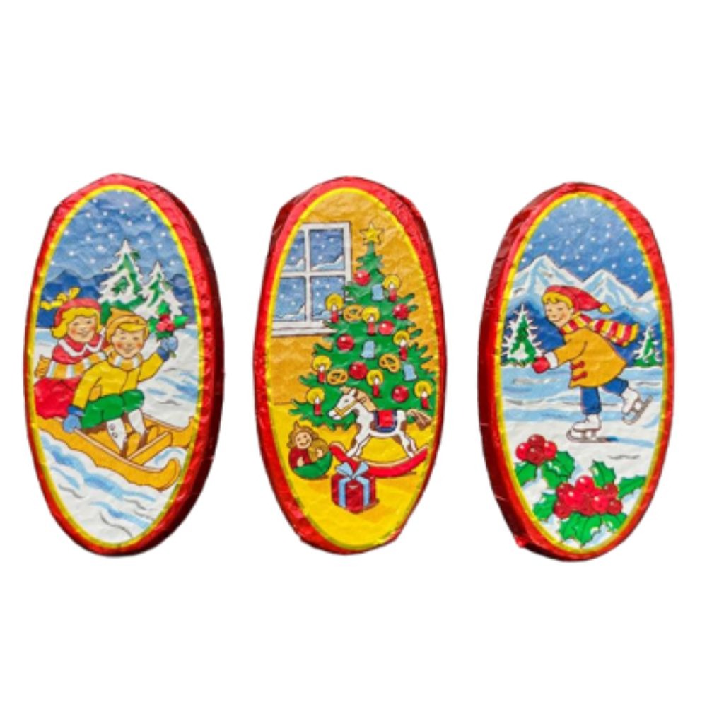 Schokolade Weihnachts-Bilderrahmen als kleine Adventskalenderfüllung unter 1 Euro