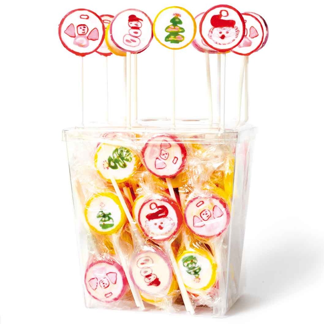 Weihnachts Lolly Mix als günstige Adventskalenderfüllung unter 1 Euro