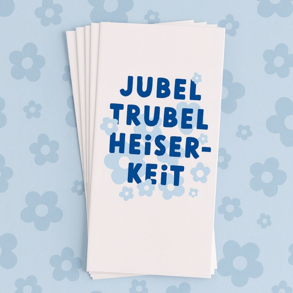 Taschentücher Jubel Trubel Heiserkeit als lustige Adventskalenderfüllung unter 5 Euro